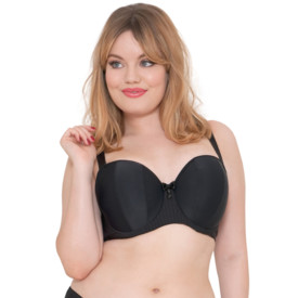 Podprsenka CURVY KATE LUXE STRAPLESS BLACK