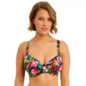 Plavky vrchní díl FREYA SWIM  KAILUA SHORES UW PLUNGE BIKINI TOP MIDNIGHT