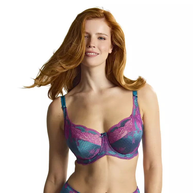 PA7255aTMA_PANACHE CLARA FULL CUP BRA TEAL/MAGENTA
