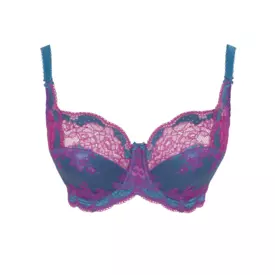 PA7255aTMA_PANACHE CLARA FULL CUP BRA TEAL/MAGENTA