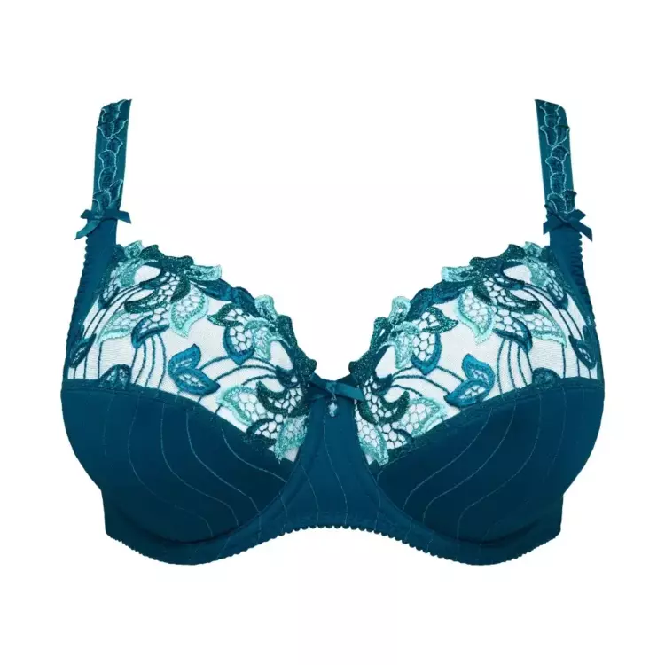 PD0161811PEA_PRIMADONNA DEAUVILLE FULLCUP WIRE PEACOCK