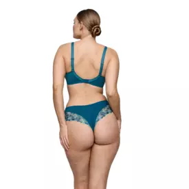 PD0161811PEA_PRIMADONNA DEAUVILLE FULLCUP WIRE PEACOCK