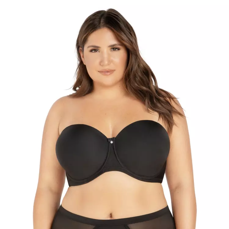 PF60915BLK_PARFAIT ELISE STRAPLESS BRA BLACK