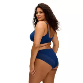 EL301417FRY_ELOMI DOWNTIME NON WIRED BRALETTE FRENCH NAVY