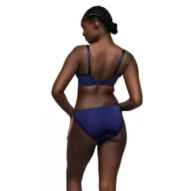PD0163492WBL_PRIMADONNA SAN ANGEL HALF PADDED PLUNGE BRA WATER BLUE