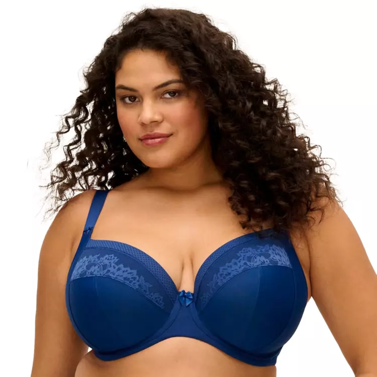 EL302734FRY_ELOMI NERINA UW PLUNGE STRETCH BRA FRENCH NAVY