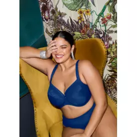 EL302734FRY_ELOMI NERINA UW PLUNGE STRETCH BRA FRENCH NAVY