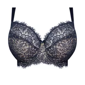 SALARAA911NAY_SAMANTA LARA A911 SOFT FULL CUP SIDE SUPPORT BRA NAVY