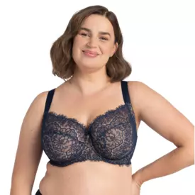 Podprsenka SAMANTA LARA A911 SOFT FULL CUP SIDE SUPPORT BRA NAVY