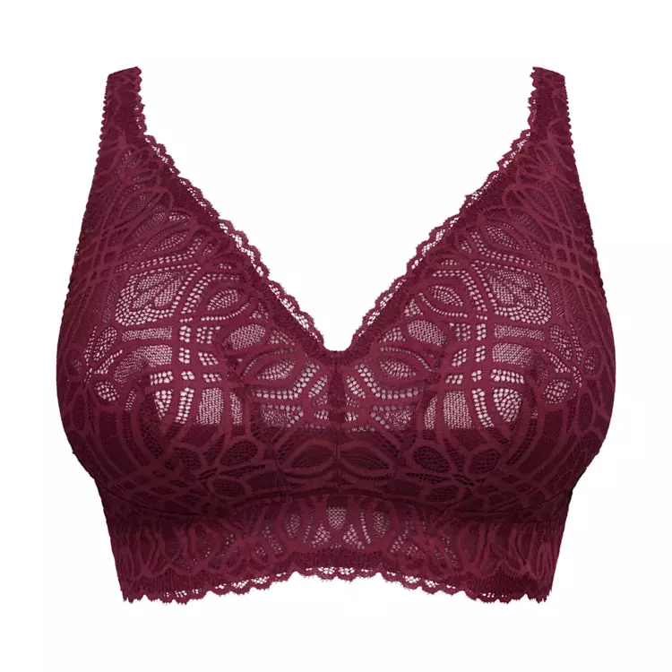 PD0163536EVR_PRIMADONNA SALERNO BRALETTE NON WIRED BRA EVENING RED