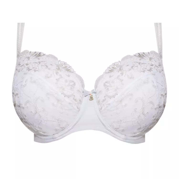 SAPERLAA922SIR_SAMANTA PERLA A922 SOFT FULL CUP BRA SILVER