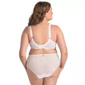 SALARAA911PEL_SAMANTA LARA A911 SOFT FULL CUP SIDE SUPPORT BRA PEARL