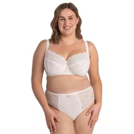 SALARAA911PEL_SAMANTA LARA A911 SOFT FULL CUP SIDE SUPPORT BRA PEARL