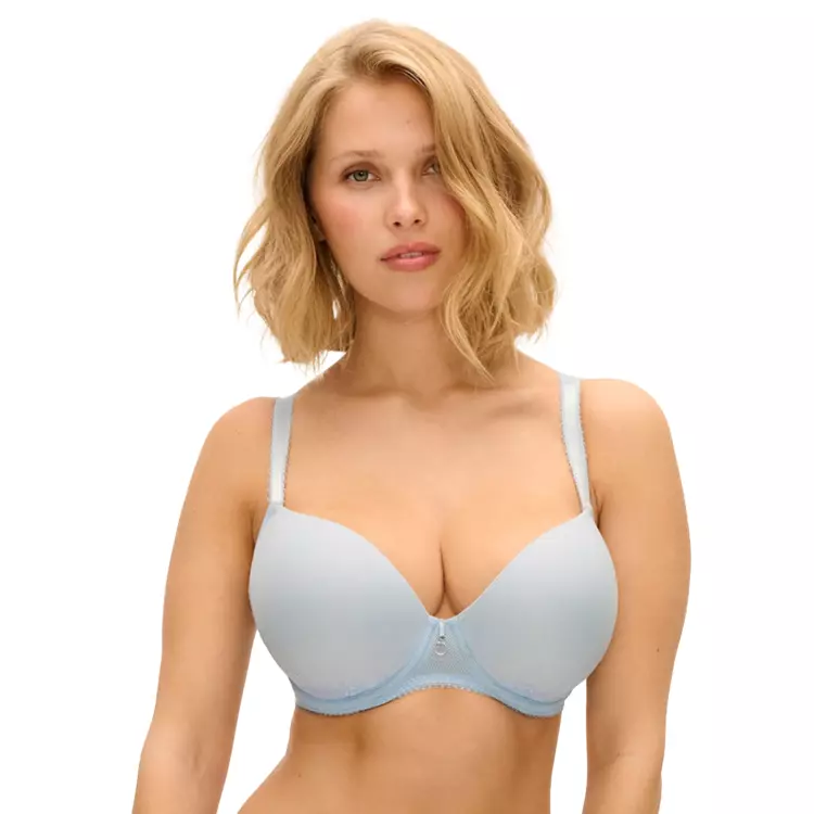 AA403131POE_FREYA FASCINATE UW MOULDED PLUNGE T-SHIRT BRA POWDER BLUE