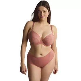 SC11196SRE_SCULPTRESSE SOPHIA PLUNGE BRA SIENNA ROSE