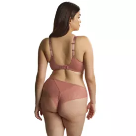 SC11196SRE_SCULPTRESSE SOPHIA PLUNGE BRA SIENNA ROSE