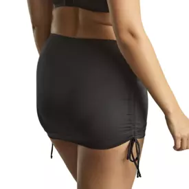 SW1308aBLK_PANACHE SWIM SIGNATURE SKIRTED BRIEFS BLACK