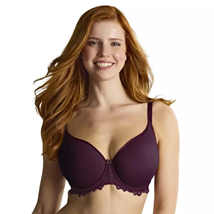 PA10766PLM_PANACHE ALLURE MOULDED SPACER BRA PLUM