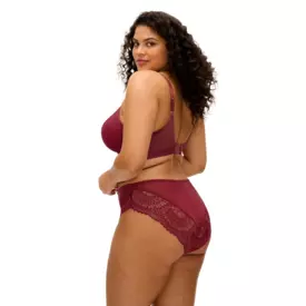 EL303317TIB_ELOMI TIERNIE NON WIRED BRALETTE TIBETAN RED