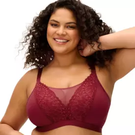 EL303317TIB_ELOMI TIERNIE NON WIRED BRALETTE TIBETAN RED