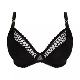 Podprsenka PRIMADONNA JOKKO HALF PADDED PLUNGE BRA BLACK
