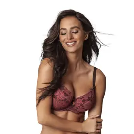 CX01211CHO_COMEXIM HOT CHOCOLATE PLUNGE BRA