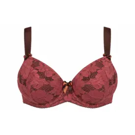 CX01211CHO_COMEXIM HOT CHOCOLATE PLUNGE BRA