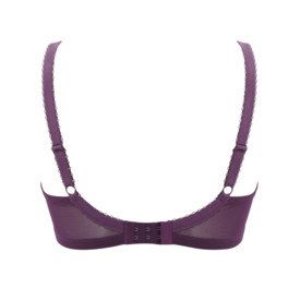 Podprsenka PANACHE CLARA FULLCUP BRA  PLUM/SILVER