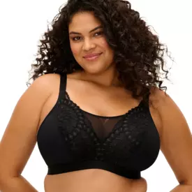 Podprsenka ELOMI TIERNIE NON WIRED BRALETTE BLACK