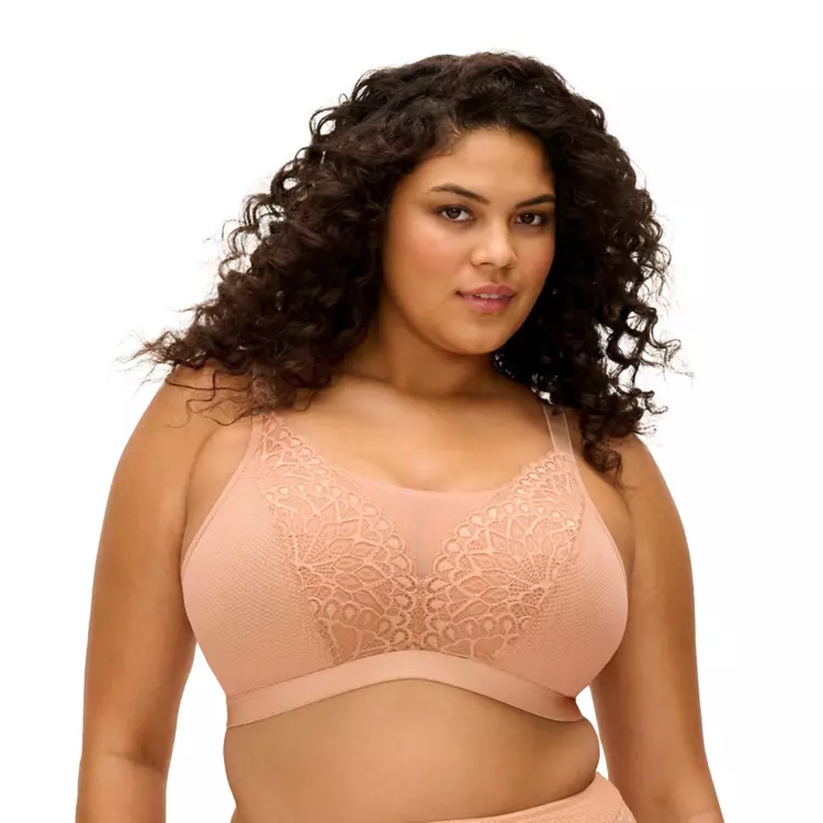 EL303317SAH_ELOMI TIERNIE NON WIRED BRALETTE SAHARA