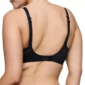PD0142640ZWA_PRIMADONNA TWIST SHEARY FULL CUP BRA BLACK
