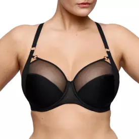 PD0142640ZWA_PRIMADONNA TWIST SHEARY FULL CUP BRA BLACK