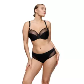 PD0142640ZWA_PRIMADONNA TWIST SHEARY FULL CUP BRA BLACK