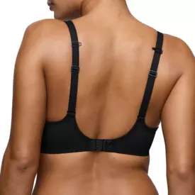 PD0142644ZWA_PRIMADONNA TWIST SHEARY HALF PADDED PLUNGE BRA BLACK