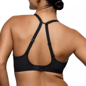 PD0142644ZWA_PRIMADONNA TWIST SHEARY HALF PADDED PLUNGE BRA BLACK