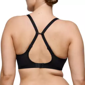 PD0242640ZWA_PRIMADONNA TWIST SHEARY PADDED HEARTSHAPE BRA BLACK