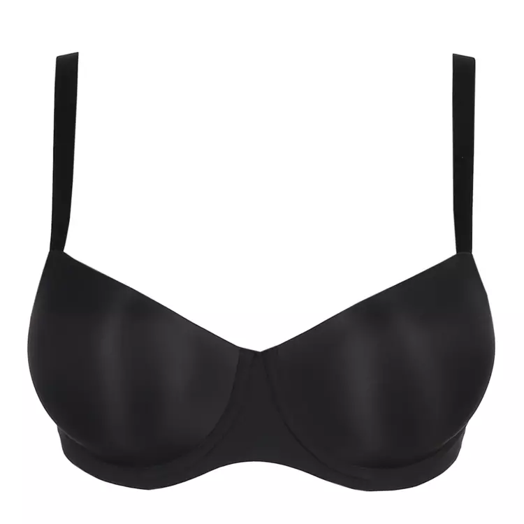 PD0263252CHB_PRIMADONNA FIGURAS PADDED BALCONY BRA CHARCOAL