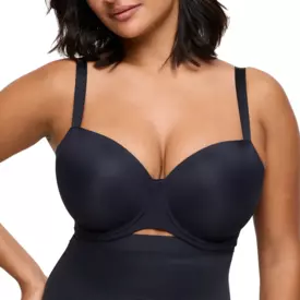 PD0263252CHB_PRIMADONNA FIGURAS PADDED BALCONY BRA CHARCOAL