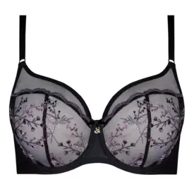 SAJUNOA143BLK_SAMANTA JUNO A143 SOFT HIGH APEX BRA BLACK