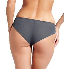 Kalhotky PANACHE PETRA BRIEF CHARCOAL/PINK