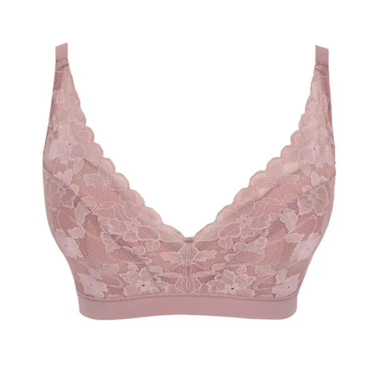 PA11145ARPK_PANACHE AMOUR NON WIRED BRA ROSE PINK