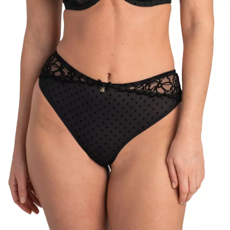 SAEMMAM400BLK_SAMANTA EMMA M400 THONG BLACK