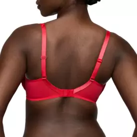 PD0163644TRR_PRIMADONNA SOLISSE PLUNGE BRA TRUE RED