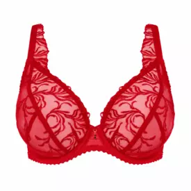 Podprsenka PRIMADONNA SOLISSE PLUNGE BRA TRUE RED