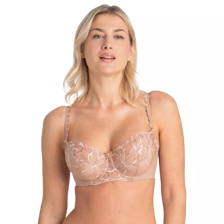 SAARIANAA142CAO_SAMANTA ARIANA A142 SOFT HALF CUP BRA CAPPUCINO