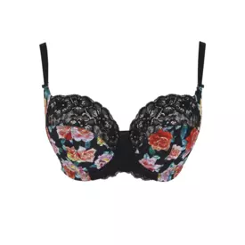 Podprsenka PANACHE ENVY FULLCUP BRA BLACK ROSE