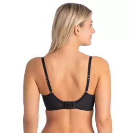 SAJUNOA142BLK_SAMANTA JUNO A142 SOFT HALF CUP BRA BLACK