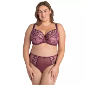 SAPERLAB400HER_SAMANTA PERLA B400 BRIEF HEATHER