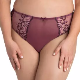 SAPERLAB400HER_SAMANTA PERLA B400 BRIEF HEATHER