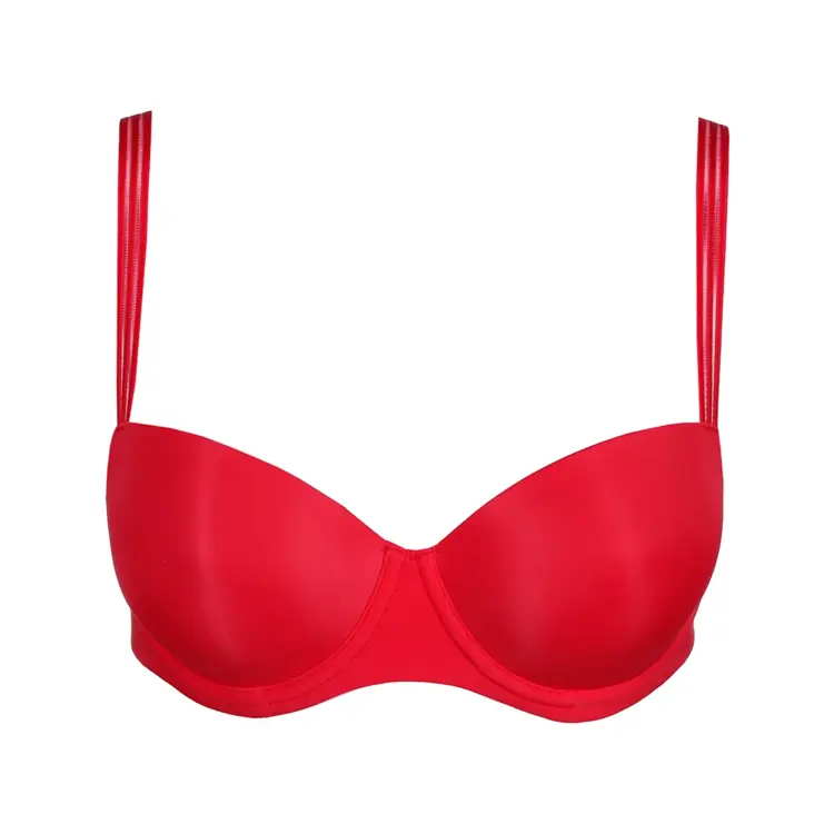 MJ0122099TRR_MARIE JO LOUIE PADDED BALCONY BRA TRUE RED